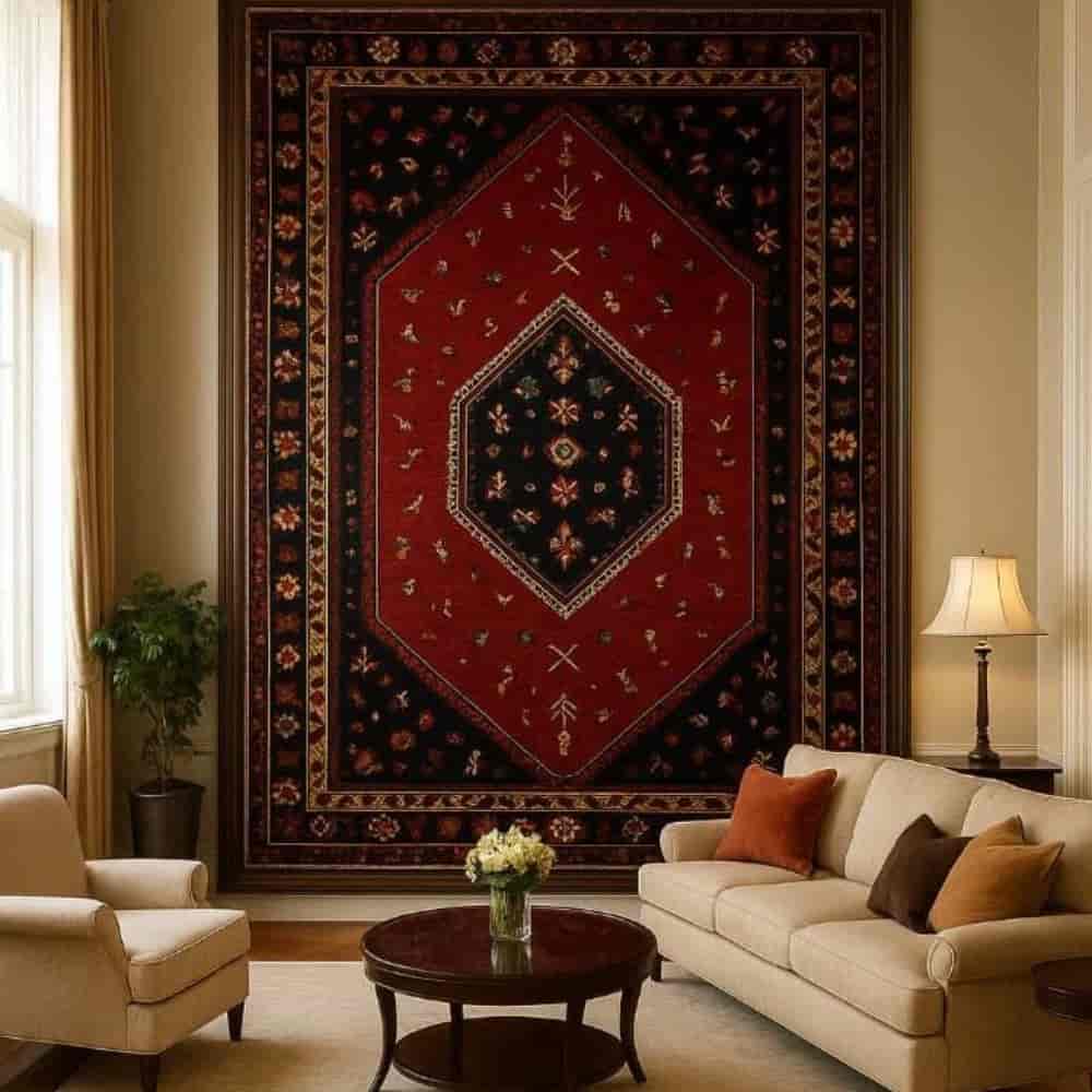 فرش طرح قدیمی 6 متری